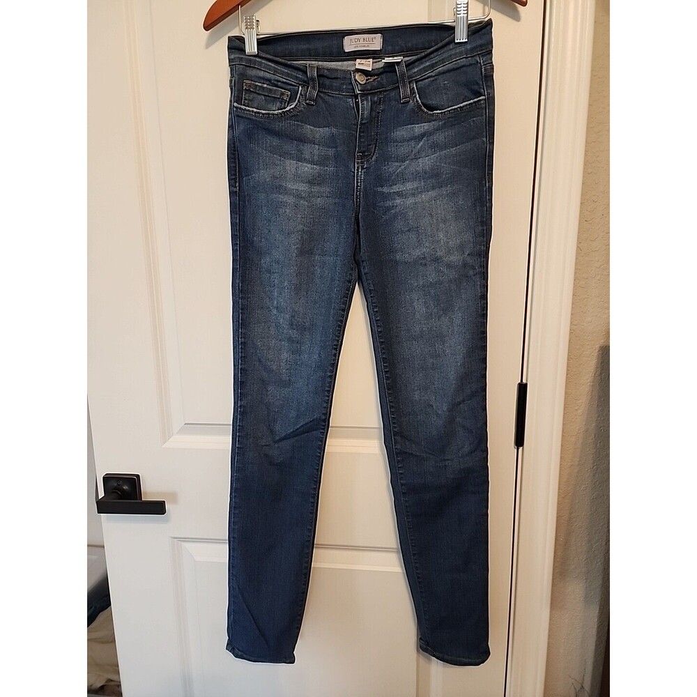Judy Blue Denim Jeans Stretch Size 7/28 Dark Wash Skinny Fit Style 8390 USA
